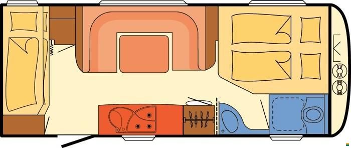 Dethleffs Camper 560 FMK