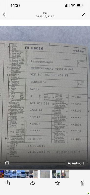 Mercedes Benz Vito