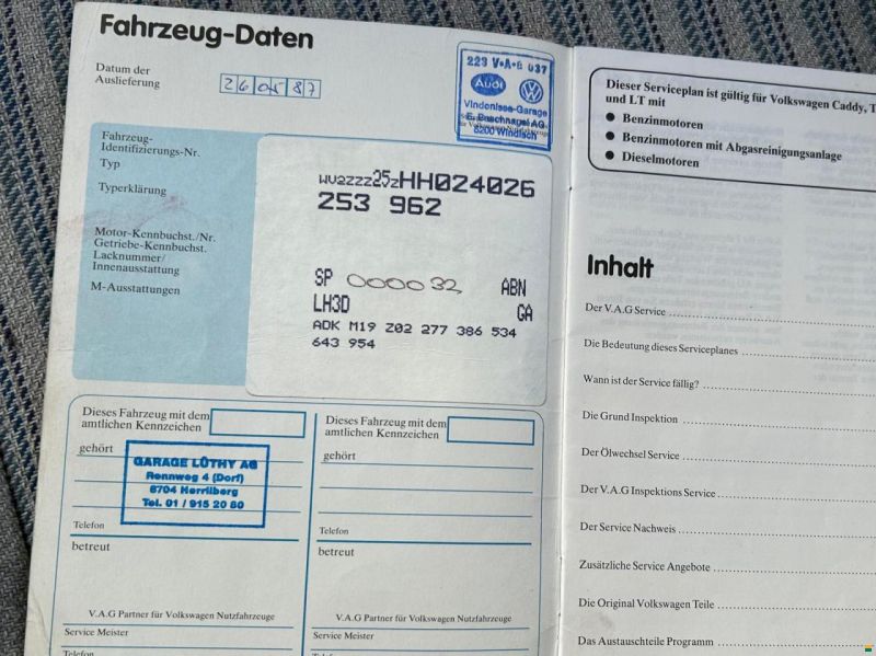 Volkswagen T3 JOKER 1.9 KAT. WBX