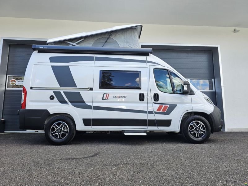 Challenger V114S mit Doppelbett & Schlafdach!