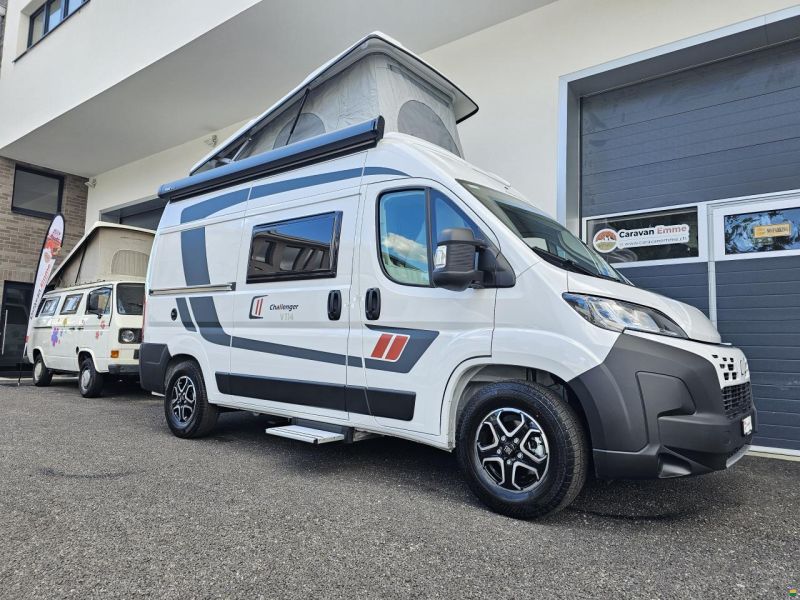 Challenger V114S mit Doppelbett & Schlafdach!