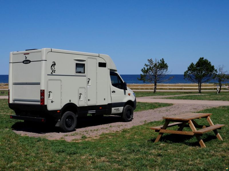 Fernreisemobil, GFK Wohnkabine