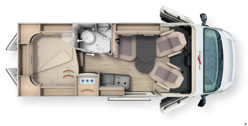 Carthago Malibu Van comfort DB 600