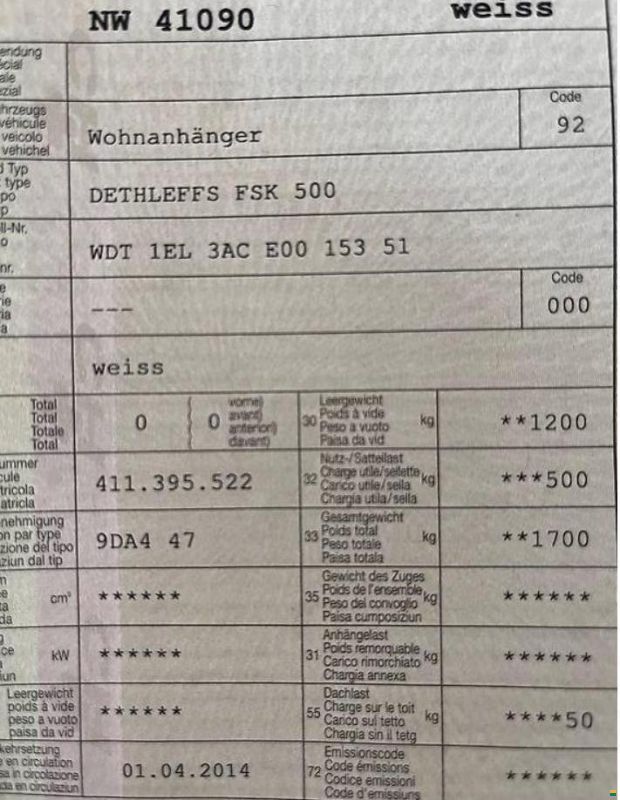 Dethleffs FSK 500