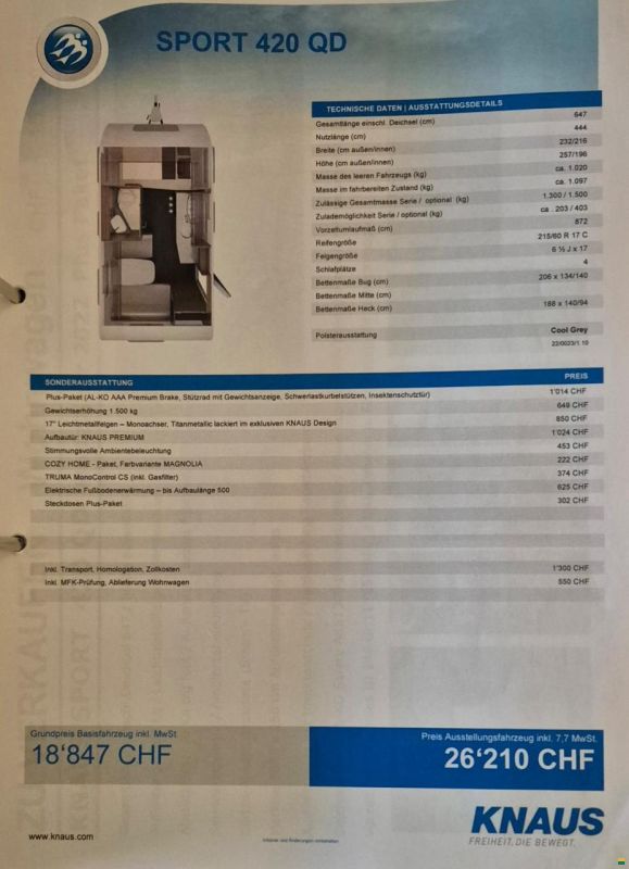 Knaus Sport 420 QD