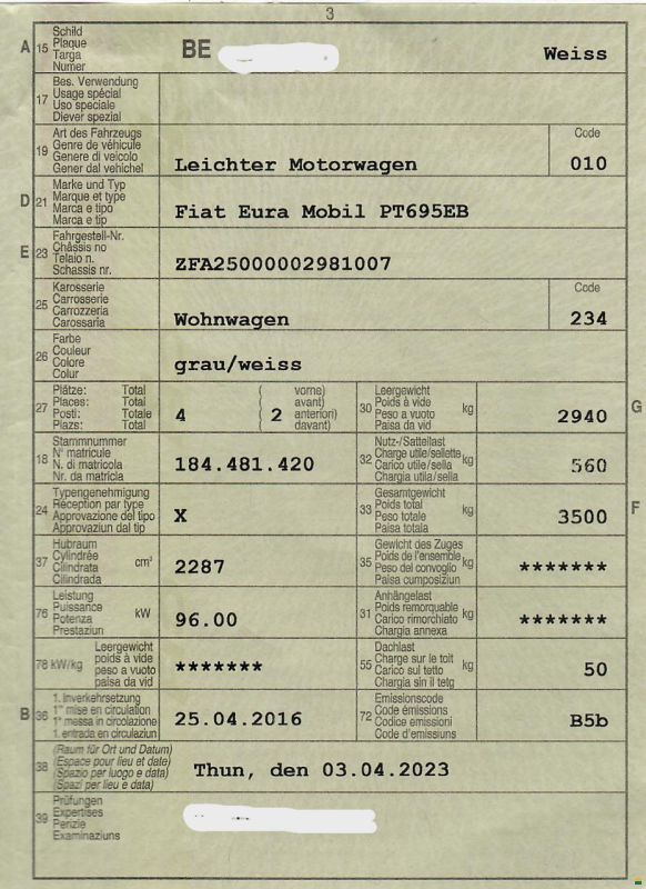 Eura Mobil Profila T 695EB