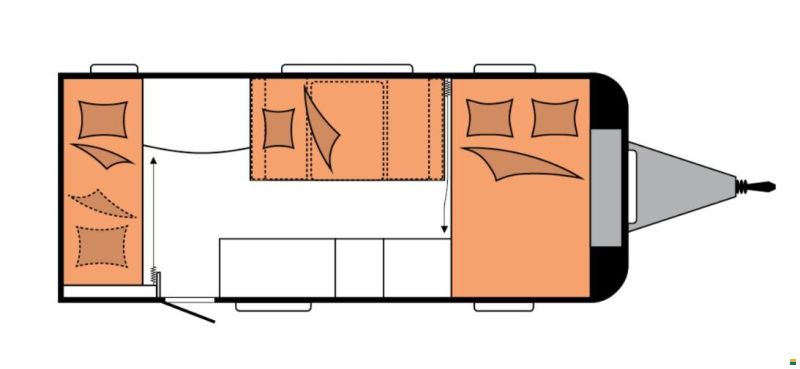 Hobby DE Luxe 490 KMF