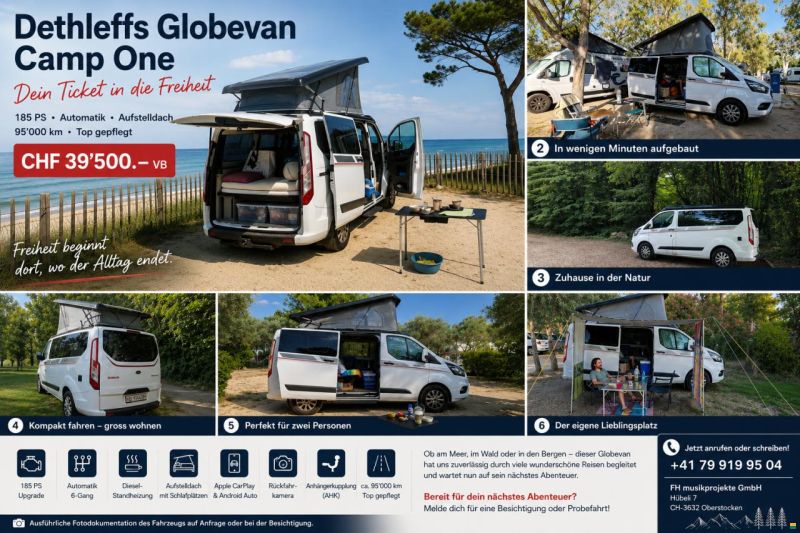 Ford Globevan Camp one