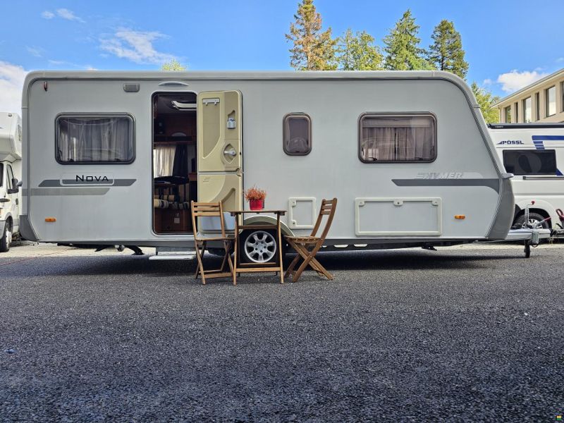Hymer Eriba 530 mit Einzelbett, Mover!