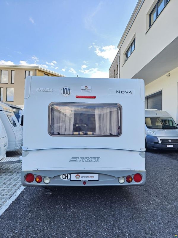 Hymer Eriba 530 mit Einzelbett, Mover!