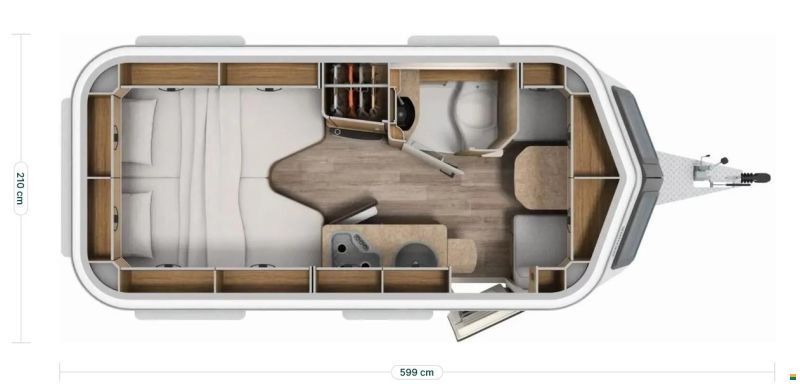 Hymer ERIBA Troll 60 Edition - Längsbett