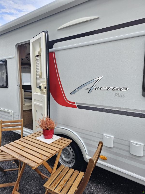Bürstner Averso Plus 500ts mit Hubbett, Dachklima