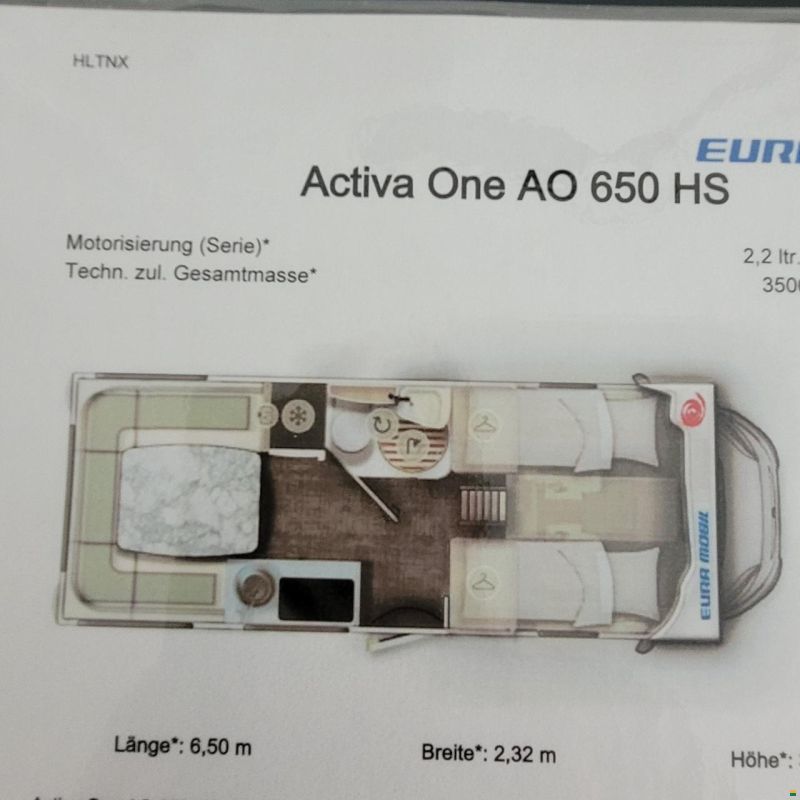Eura Mobil Activa One 650 HS