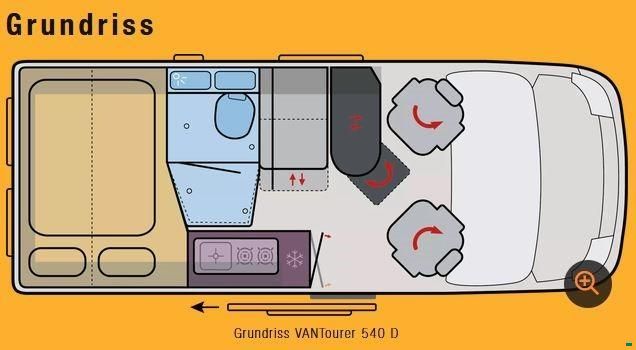 Van Tourer Sondermodell GO! 540 D