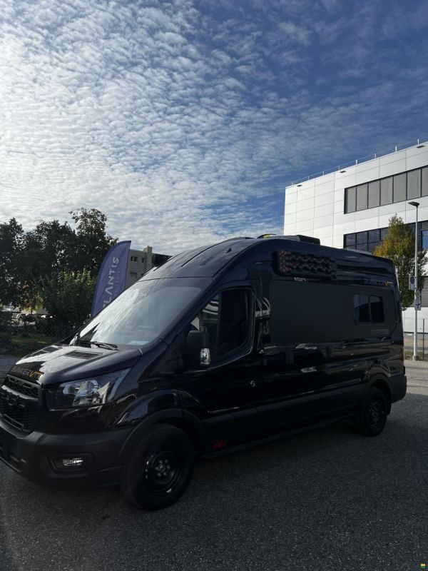 Bunkervan Ford Transit Automat