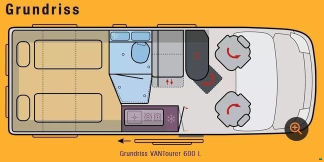 Van Tourer Sondermodell GO! 600 L