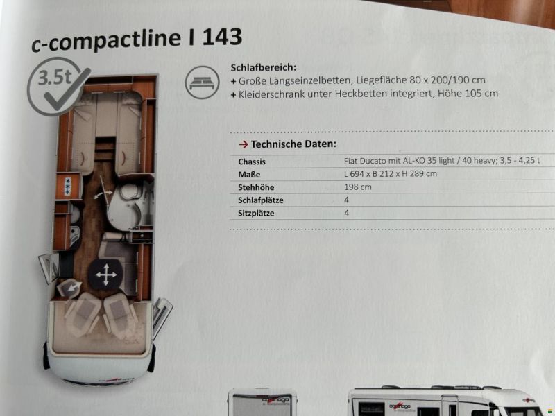 Carthago C-Compactline l 143