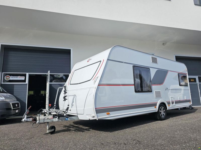 Bürstner Premio 490TS mit Queensbett, Mover!