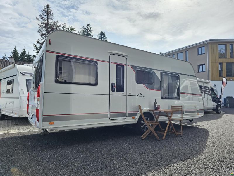 Bürstner Premio 490TS mit Queensbett, Mover!