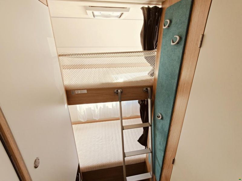 Dethleffs Aero 500 QSK - Stockbett