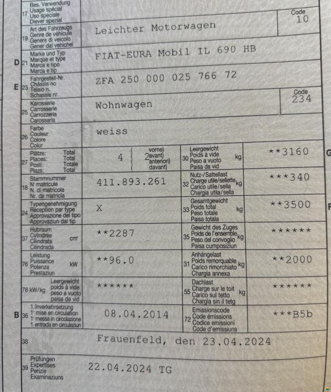 Eura Mobil IL 690 HB