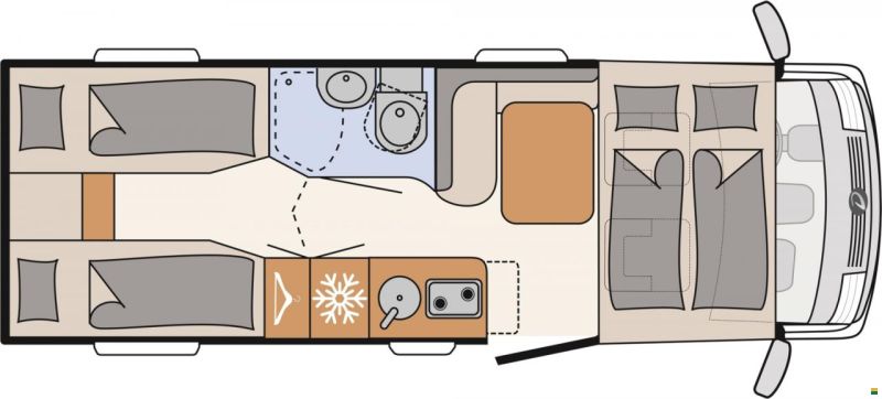 Dethleffs Globebus I 6