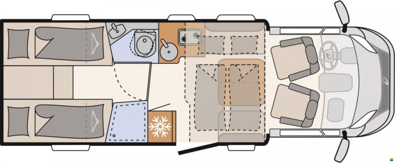 Dethleffs Just 90 T 7052 EBL