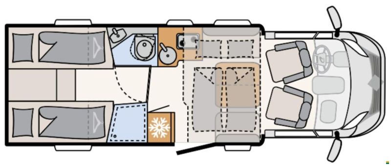 Dethleffs Just 90 T 7052 EBL