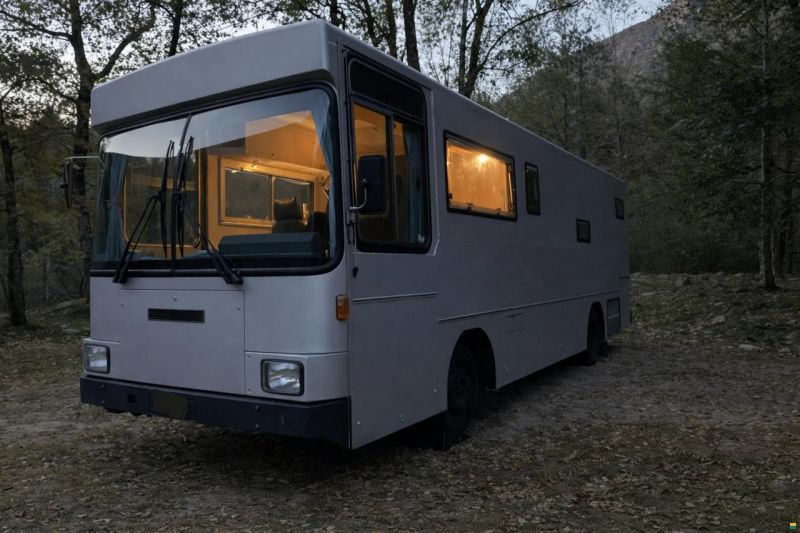 Volvo Wohnbus, Camper, Tiny-House, Post-Bus