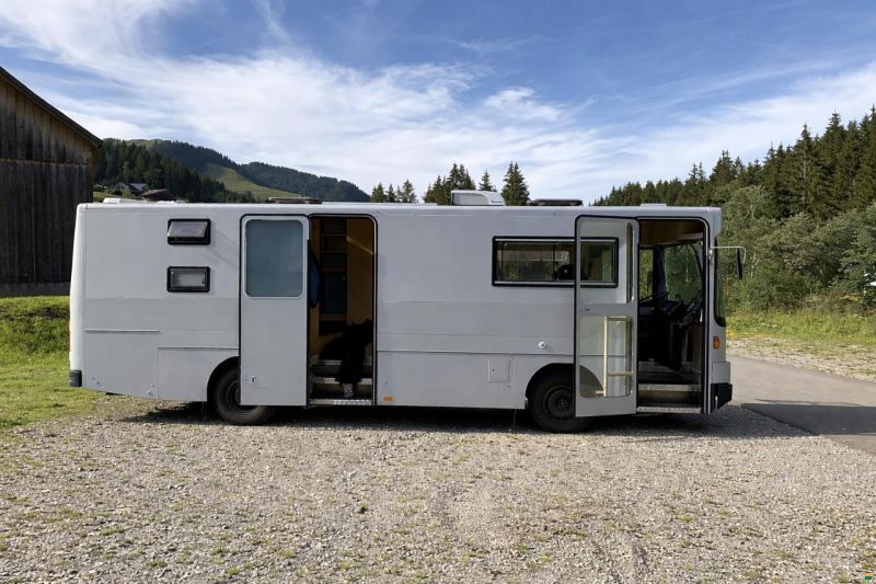 Volvo Wohnbus, Camper, Tiny-House, Post-Bus