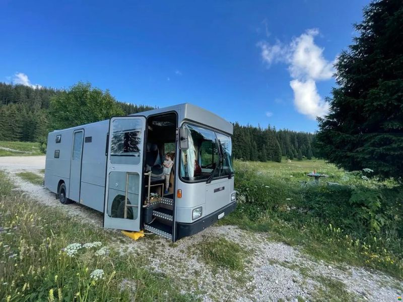 Volvo Wohnbus, Camper, Tiny-House, Post-Bus