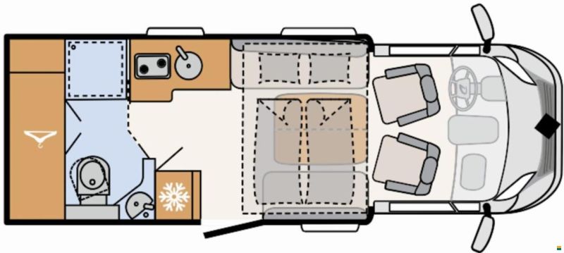 Dethleffs Just 90 T 6762