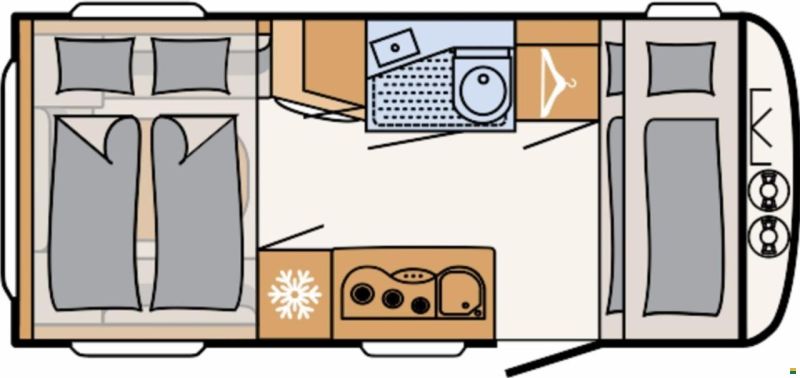 Dethleffs Aero 460 KR up