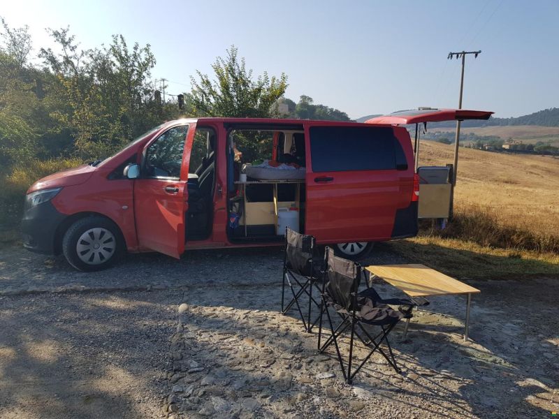 Mercedes Benz Vito Camper flexibler Selbstausbau