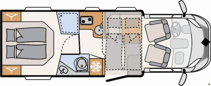 Dethleffs Just 90 T 7052 DBM