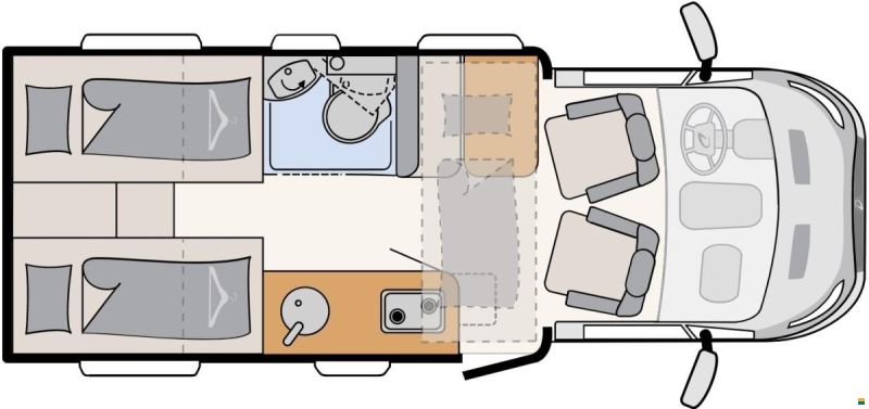 Dethleffs Just Go T6615 EB Ford