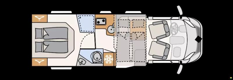 Dethleffs Just 90 T 7052 DBM Citroen