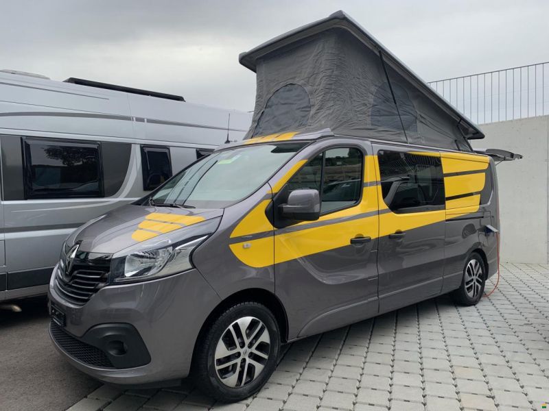 Renault Yellow Camper