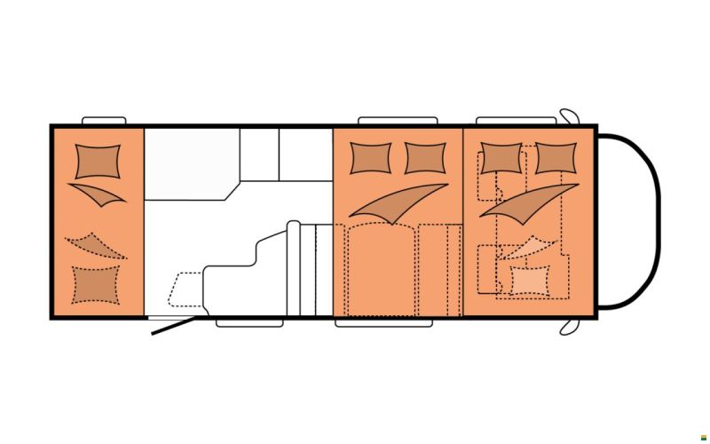 Hobby Optima A65 KM Ontour Alkoven
