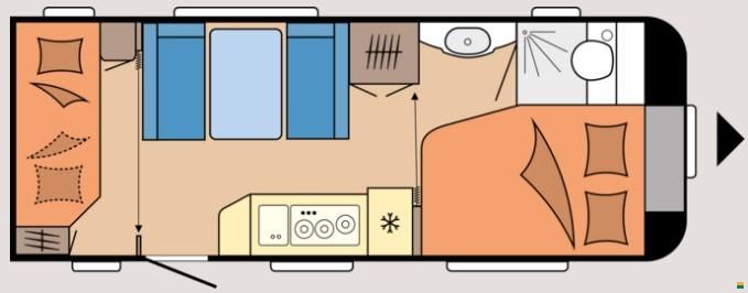 Hobby 540 KMFe De Luxe (O30)