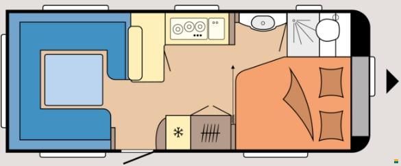 Hobby 560 CFe Excellent