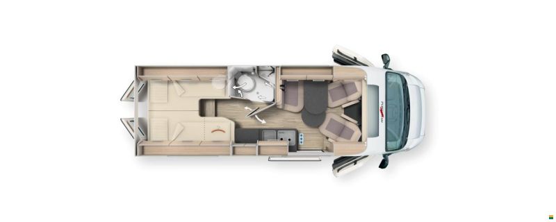 Malibu Van 640 LE RB GT first class - two rooms