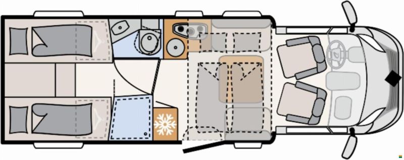 Dethleffs Trend T 7057 EBL