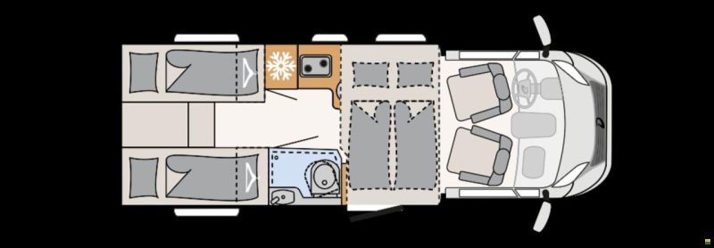 Dethleffs Just Camp T6812 EB Citroën