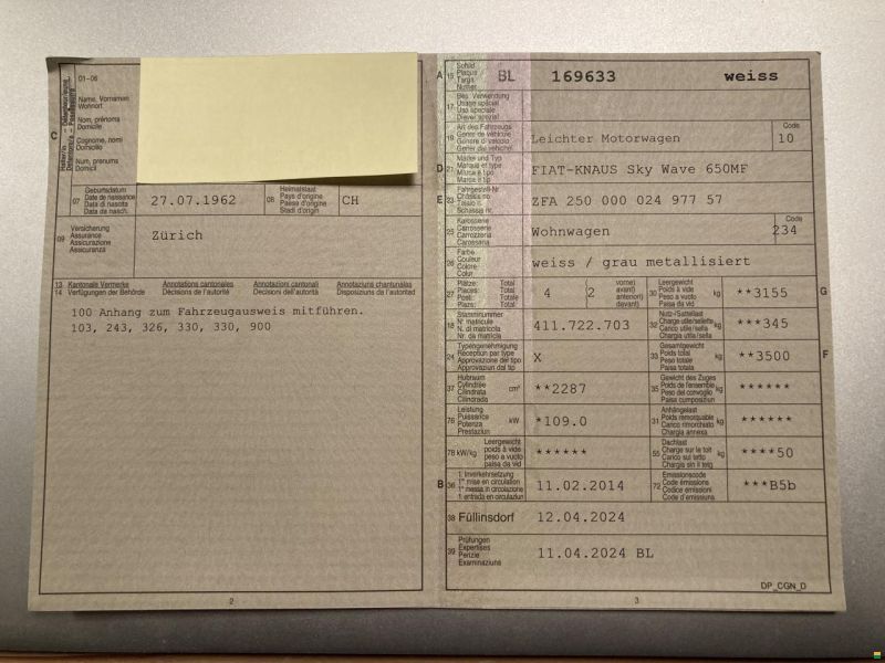 Knaus Sky Wave 650 MF Celebration