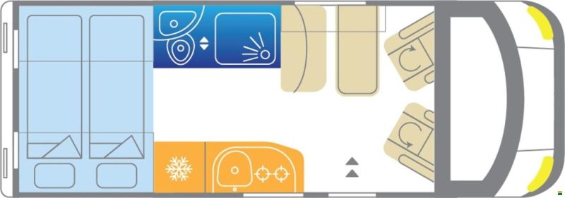 Megamobil Mega Classic 600 Opel 165 PS