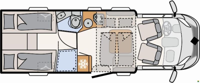 Dethleffs Pulse Classic 90 T 7051 EBL