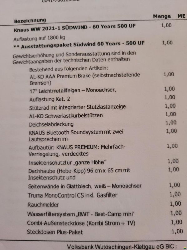 Knaus Südwind-60Years / 500UF