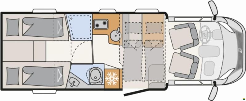 Dethleffs Trend T 7057 EB