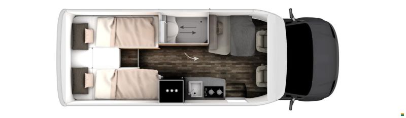 Frankia MT 7 GDK Neo BLACK LINE 4,5t